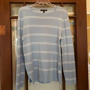 Banana Republic Blue with White Stripes Sweater